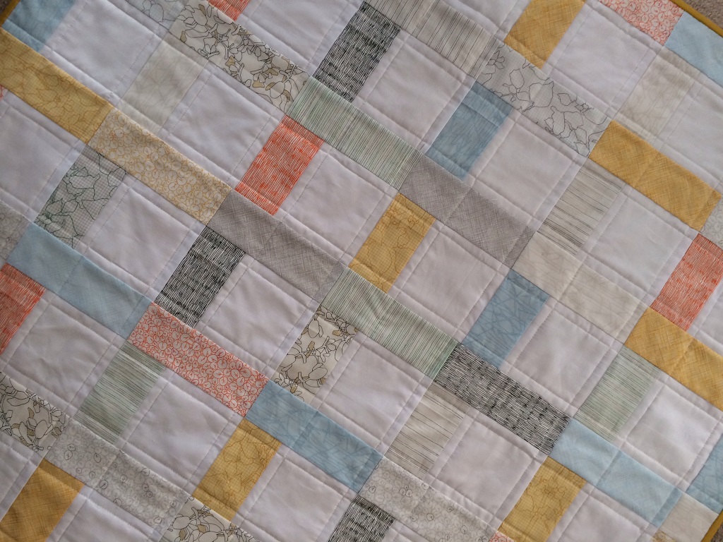 Botanics Trellis Baby Quilt 2