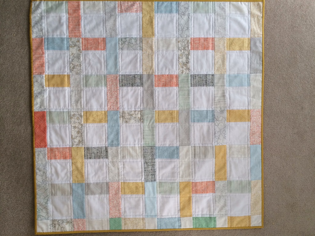 Botanics Trellis Baby Quilt 5