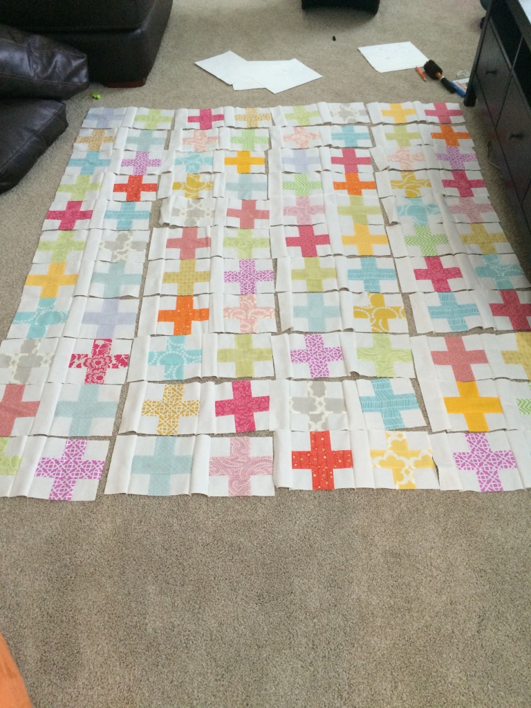 Grey Plus Quilt 12