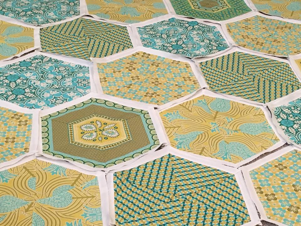 Hexagon Teacher Quilt 3