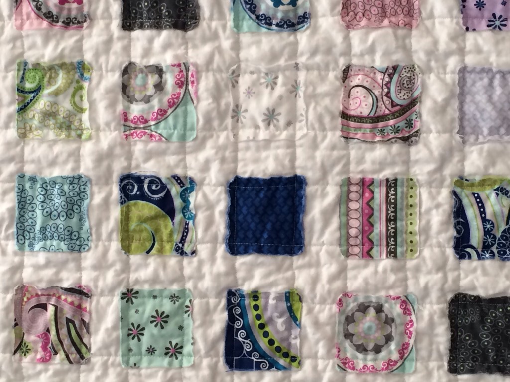 Raw-Edge 2.5 Inch Square Quilts 3