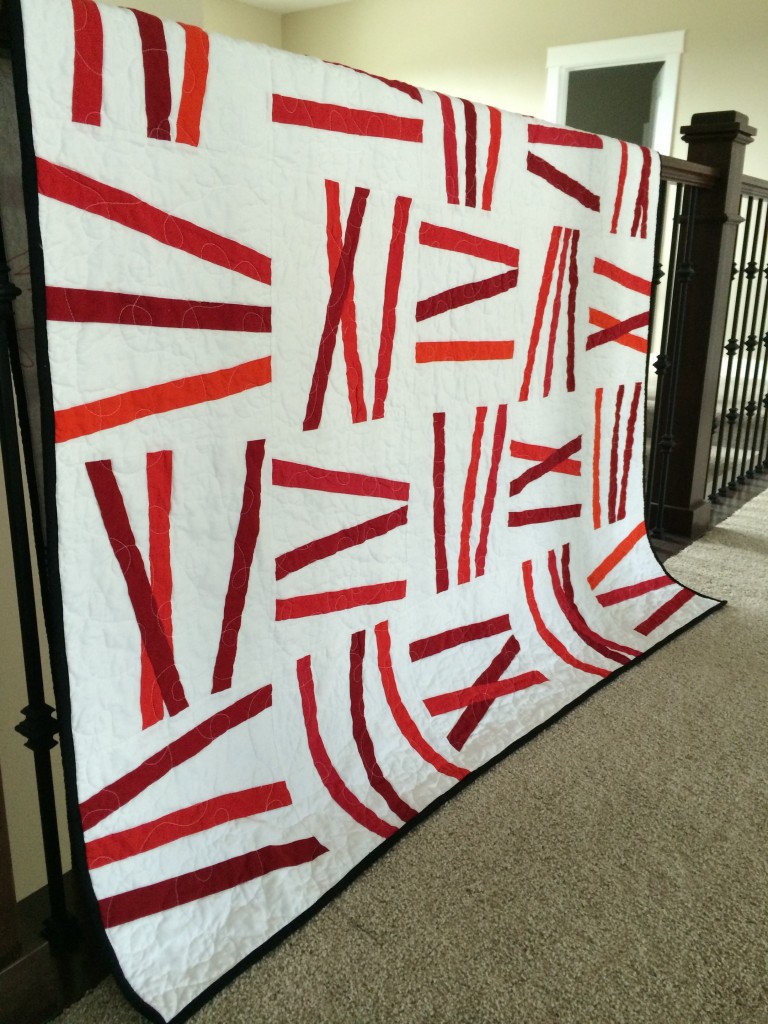 Red Three-Six-Nine quilt 2