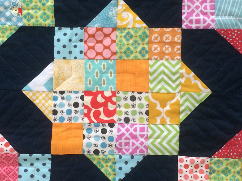 Scrappy Arkansas Cross Roads Quilt 2