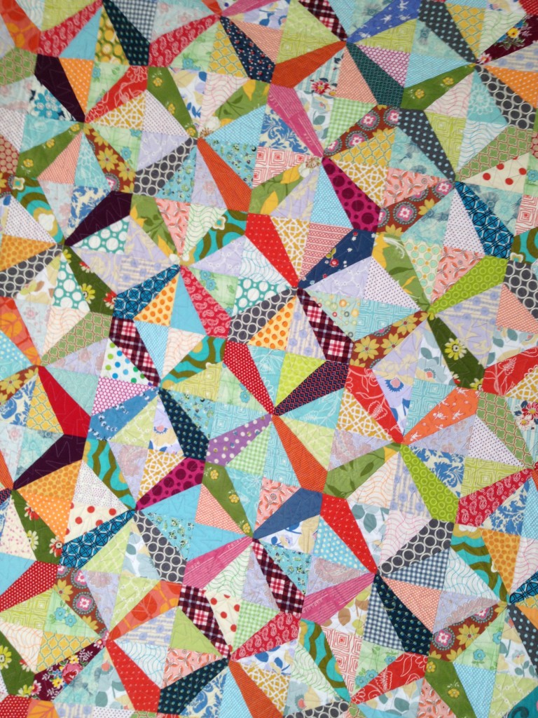 Scrappy Dresden Wedge Quilt 2