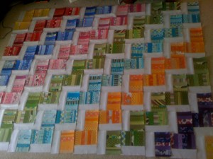 Scrappy Staircase Quilt 12