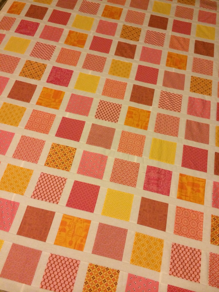 Stash-busting Tile Quilt 10