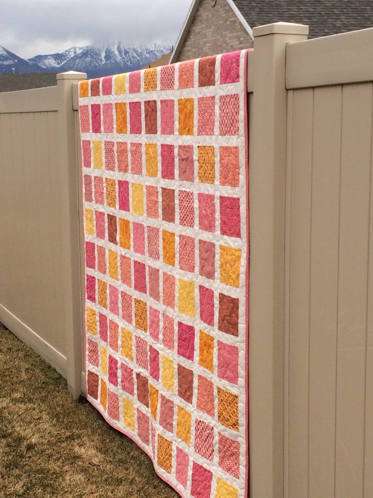 Stash-busting Tile Quilt 11