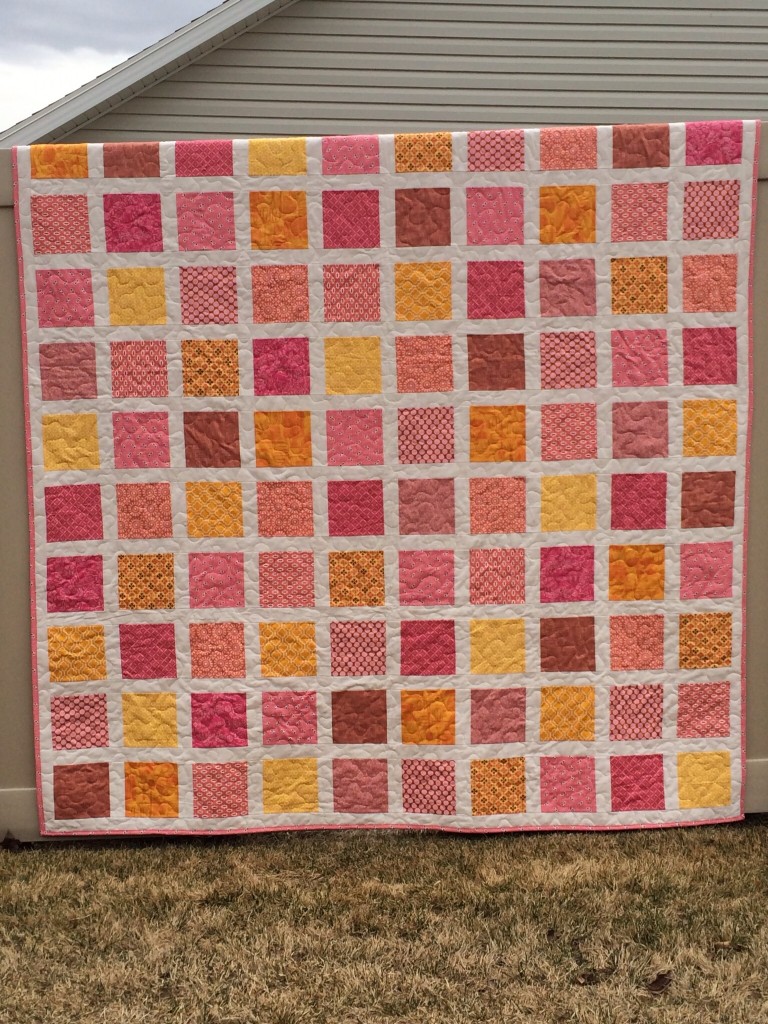 Stash-busting Tile Quilt 13