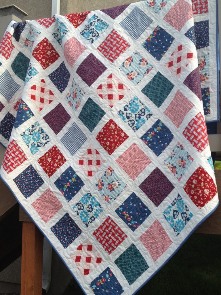 Stash-busting Tile Quilt 2