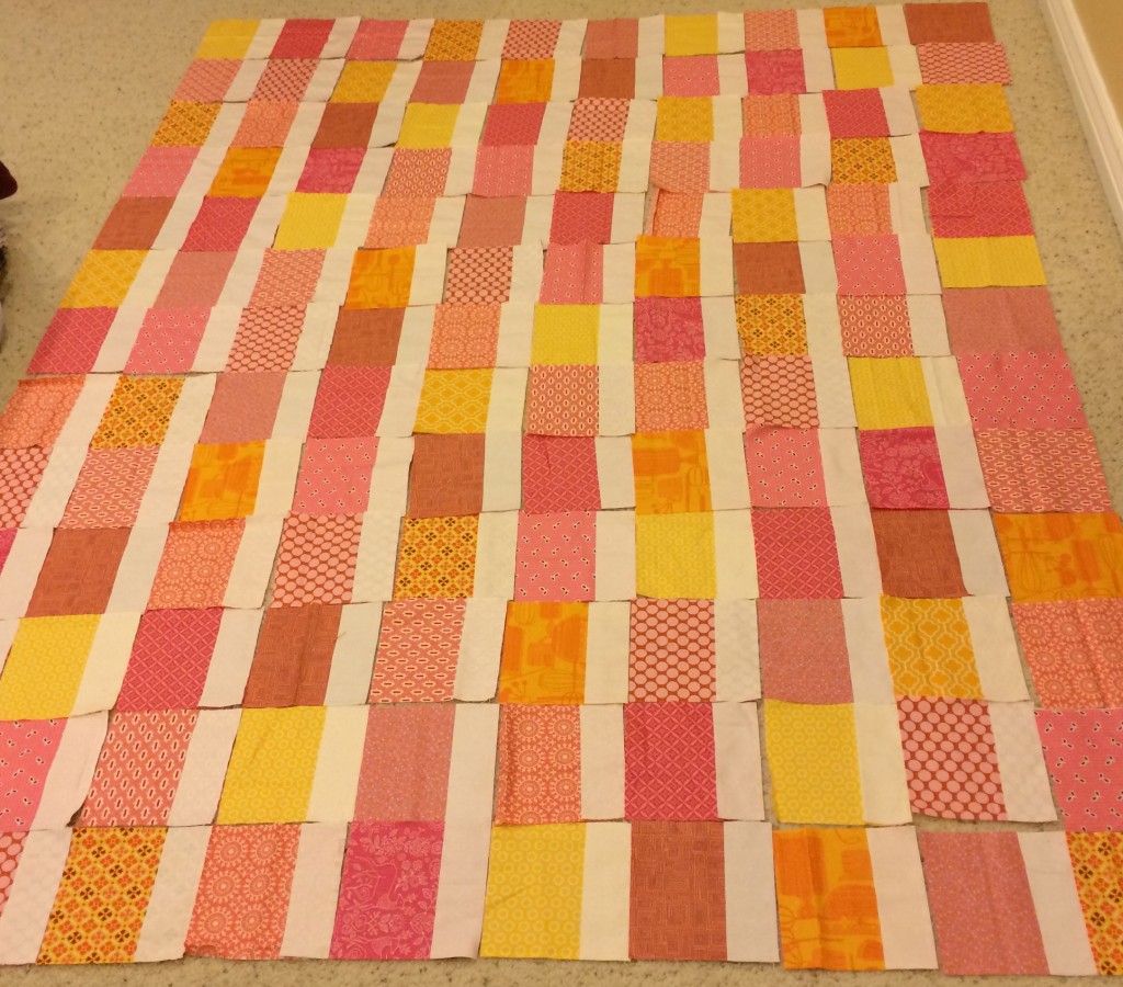 Stash-busting Tile Quilt 6