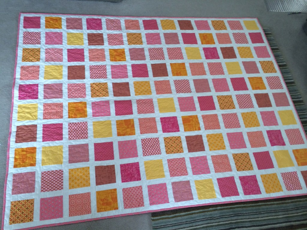 Stash-busting Tile Quilt