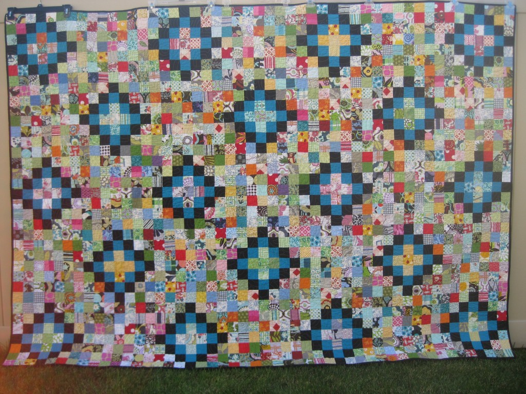 Technicolor Yawn Quilt Finished