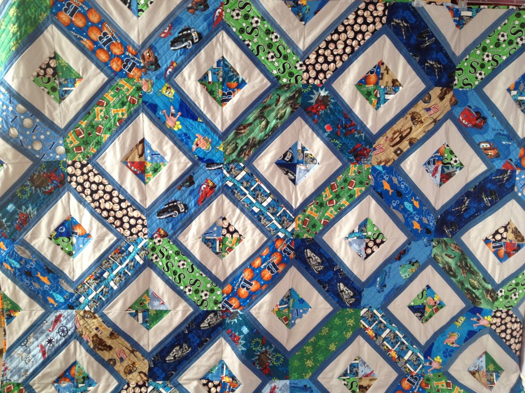 Ultimate Boy Quilt Complete